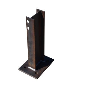 Słupek stalowy do barier drogowych