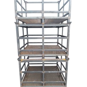 Palety stalowe do transportu gazów medycznych