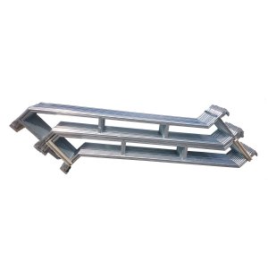 Poręcz zewnętrzna schodów ocynkowana